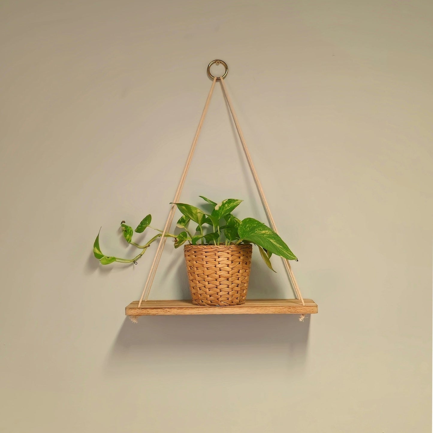 Macrame Wall Hanging Shelf